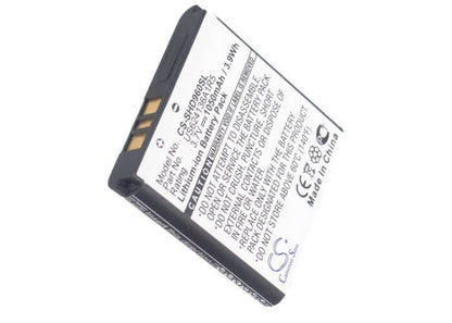 3.7V, 1050mAh, Li-ion Battery fits Spare, Hd96, Hdmax, 3.885Wh