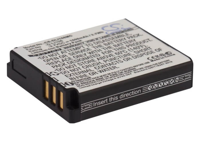 3.7V, 1000mAh, Li-ion Battery fits Kodak, Pixpro Sp1, Pixpro Sp1 Hd, 3.7Wh
