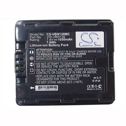 7.4V, 1050mAh, Li-ion Battery fits Panasonic, Hc-x800, Hc-x920, 7.77Wh