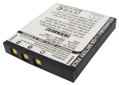 3.7V, 820mAh, Li-ion Battery fits Samsung, Digimax I5, Digimax I50, 3.034Wh