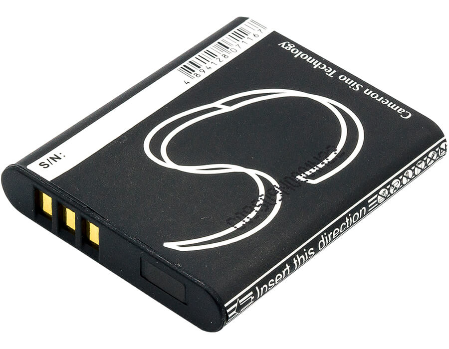 Camera 3.7V, 800mAh, Li-ion Battery fits Sony, Bloggie Duo, Bloggie Mhs-fs2, 2.96Wh