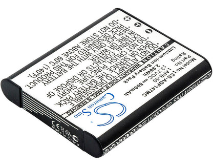 3.7V, 800mAh, Li-ion Battery fits Agfa, Optima 147, 2.96Wh