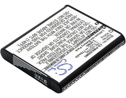 3.7V, 770mAh, Li-ion Battery fits Panasonic, Hx-wa03, Hx-wa03h, 2.849Wh