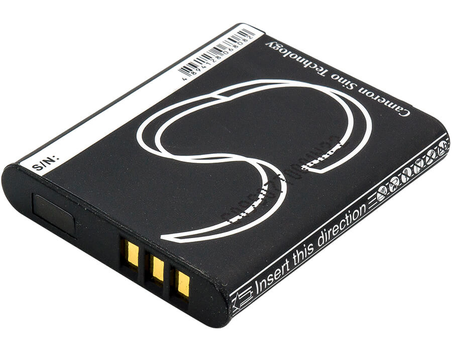 3.7V, 770mAh, Li-ion Battery fits Panasonic, Hx-wa03, Hx-wa03h, 2.849Wh
