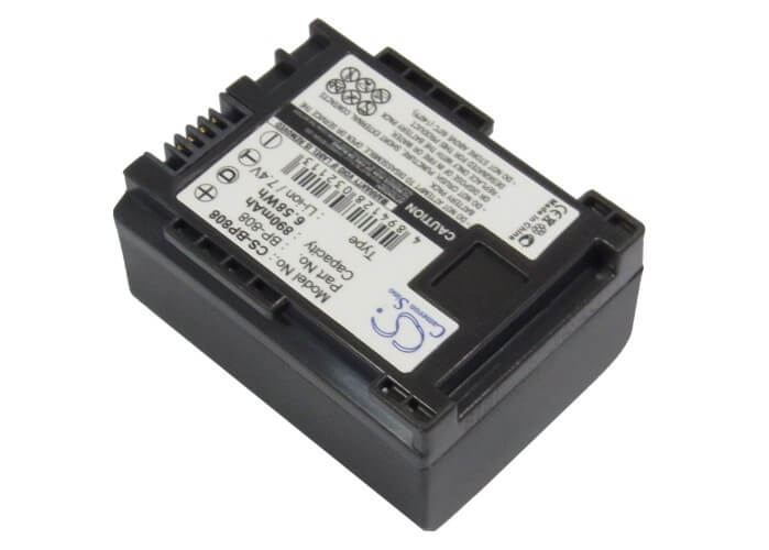 7.4V, 890mAh, Li-ion Battery fits Canon, Fs10, Fs100, 6.586Wh