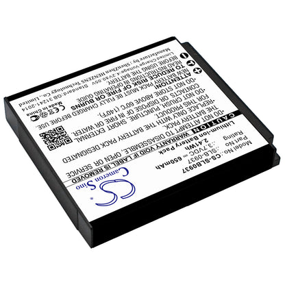 3.7V, 650mAh, Li-ion Battery fits Samsung, Cl5, I8, 2.405Wh