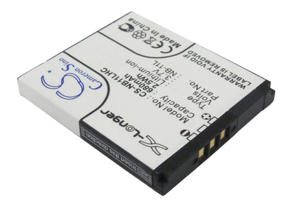 3.7V, 680mAh, Li-ion Battery fits Canon, Elph 110 Hs, Elph 340 Hs, 2.516Wh