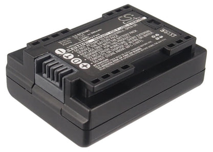 3.7V, 890mAh, Li-ion Battery fits Canon, Hf M56, Ixia Hf R306, 3.293Wh