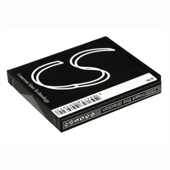 3.7V, 720mAh, Li-ion Battery fits Ordro, Dc-t200, 2.664Wh