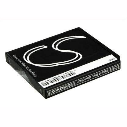 3.7V, 720mAh, Li-ion Battery fits Ordro, Dc-t200, 2.664Wh
