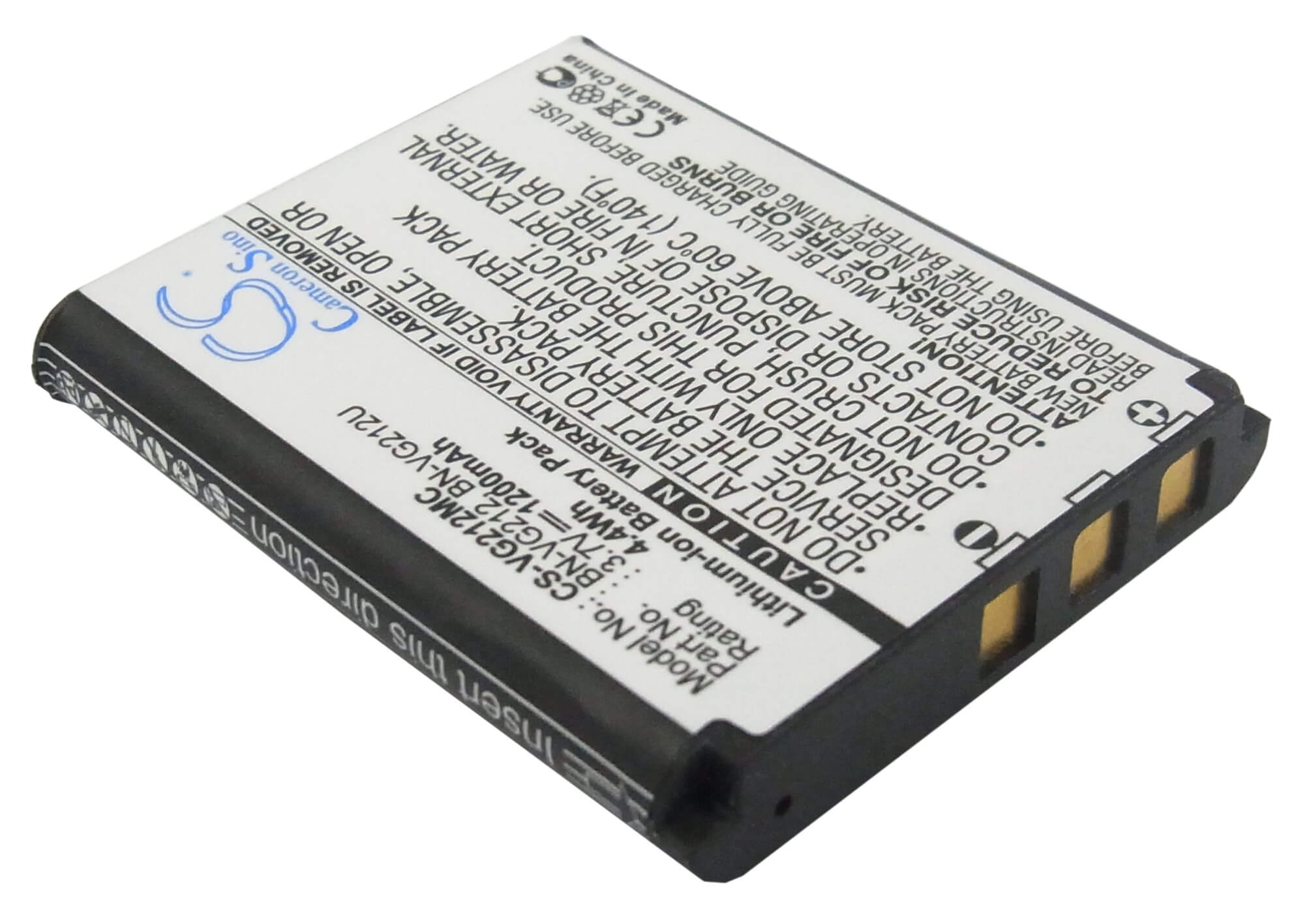 3.7V, 1200mAh, Li-ion Battery fits Jvc, Gz-v700, gz-vx705, 4.44Wh