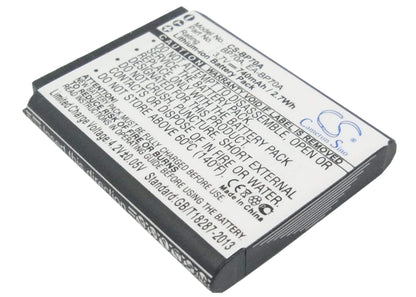 3.7V, 740mAh, Li-ion Battery fits Samsung, Aq100, Dv100, 2.738Wh