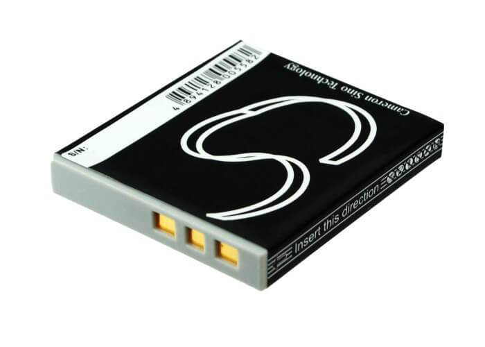 3.7V, 700mAh, Li-ion Battery fits Sanyo, Xacti Dmx-c1, Xacti Dmx-c4(d), 2.59Wh