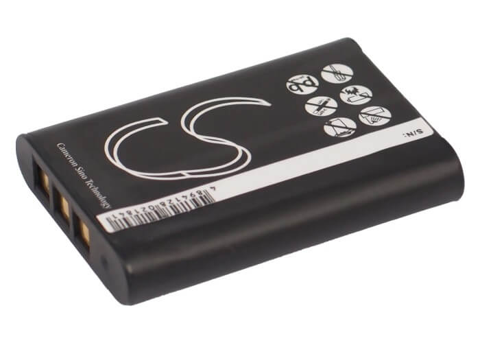 3.7V, 680mAh, Li-ion Battery fits Sanyo, Xacti Dmx-e10, Xacti Vpc-e10, 2.516Wh