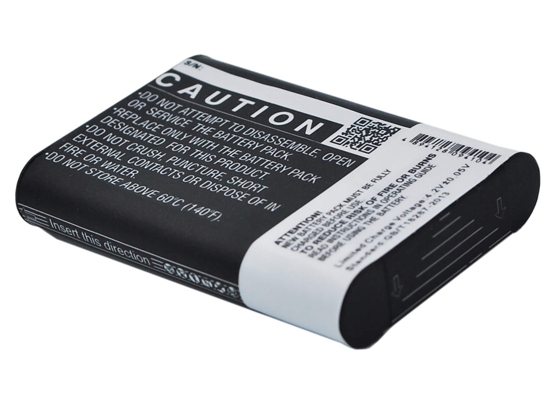 3.7V, 640mAh, Li-ion Battery fits Sony, Action Cam Mini Az1, Hdr-az1, 2.368Wh