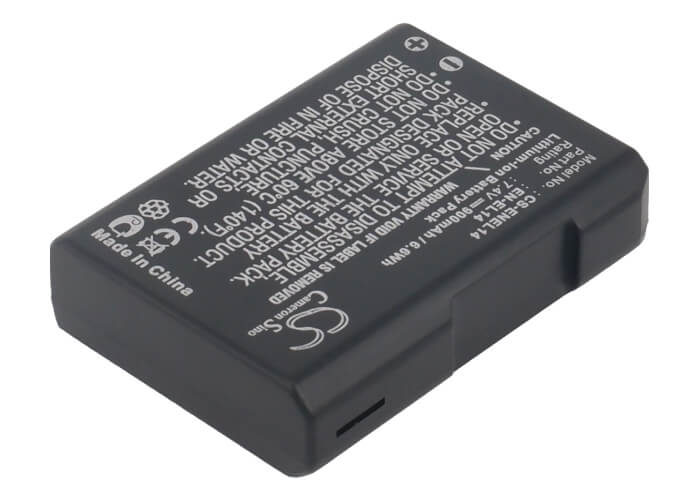 7.4V, 900mAh, Li-ion Battery fits Nikon, Coolpix P7000, Coolpix P7100, 6.66Wh