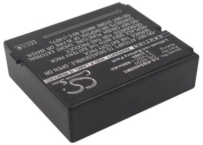 3.7V, 900mAh, Li-Polymer Battery fits Rollei, 3s, 4s, 3.33Wh