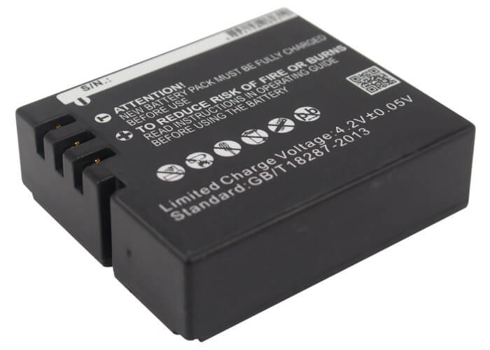 3.7V, 900mAh, Li-Polymer Battery fits Rollei, 3s, 4s, 3.33Wh