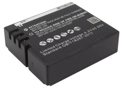 3.7V, 900mAh, Li-Polymer Battery fits Astak, Action Pro, Action Pro Cm7000, 3.33Wh
