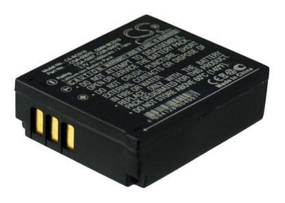 3.7V, 1000mAh, Li-ion Battery fits Panasonic, Lumix Dmc-tz1, Lumix Dmc-tz11, 3.7Wh