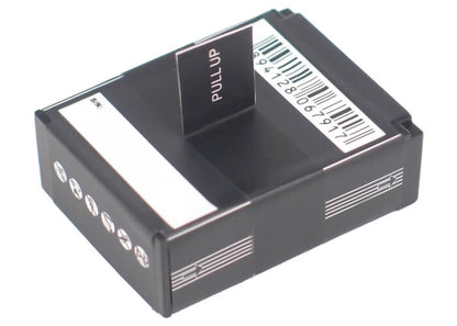 3.7V, 950mAh, Li-ion Battery fits Gopro, Hd Hero3 Black Edition, Hd Hero3 White Edition, 3.515Wh