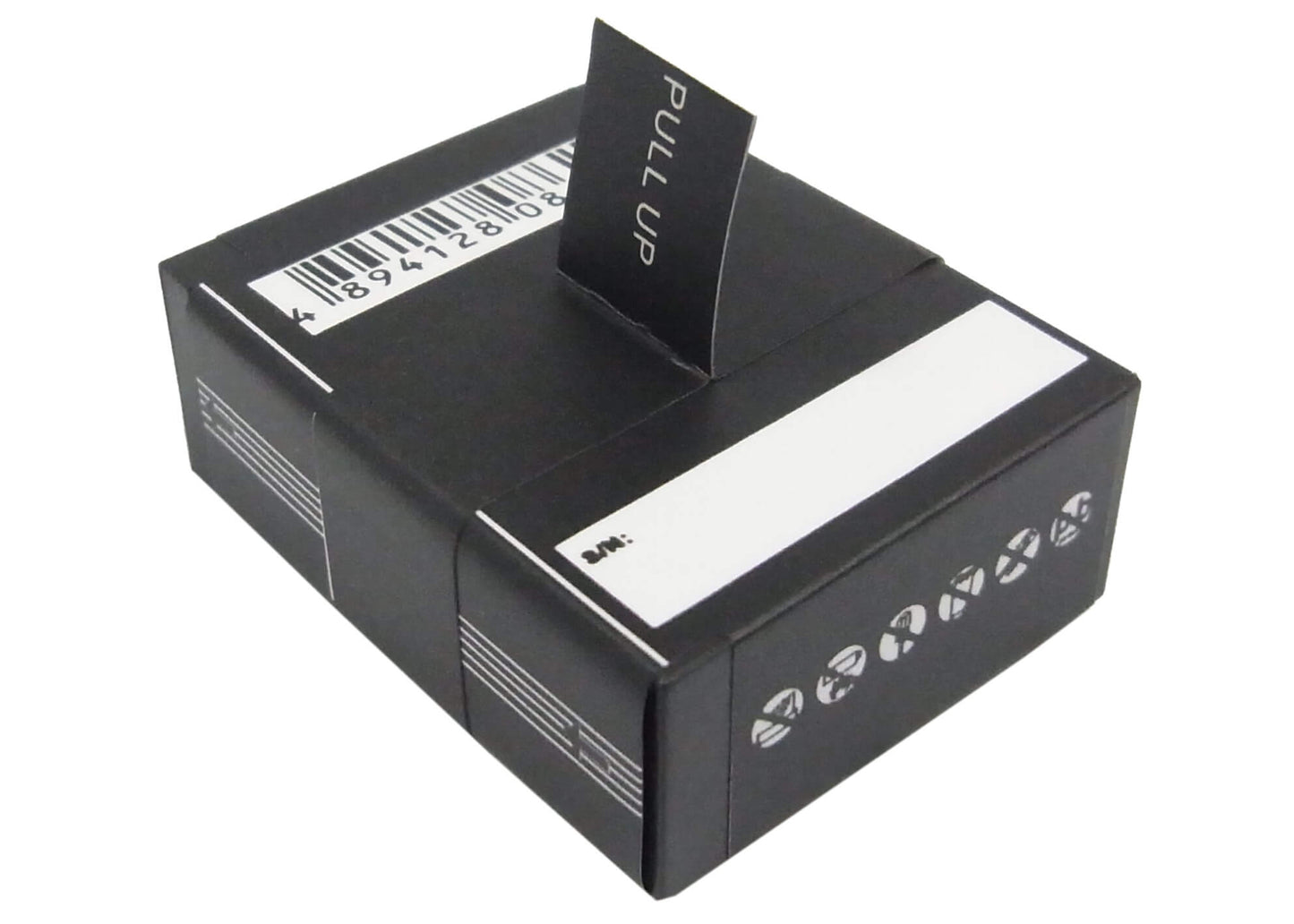 3.7V, 1180mAh, Li-ion Battery fits Gopro, Hd Hero3 Black Edition, Hd Hero3 White Edition, 4.366Wh