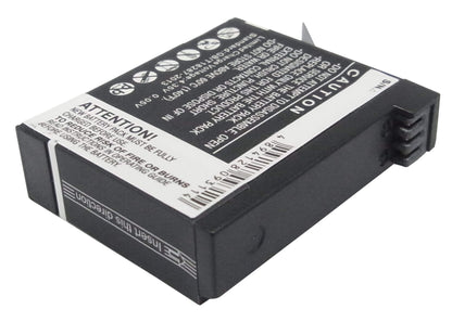3.8V, 1160mAh, Li-ion Battery fits Gopro, Hero 4, Hero 4 Black, 4.408Wh