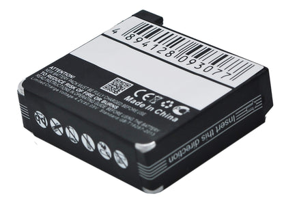 3.7V, 950mAh, Li-ion Battery fits Gopro, Hero 4, Hero 4 Black, 3.515Wh