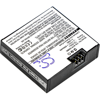 3.7V, 850mAh, Li-ion Battery fits Gotop, G1, 3.145Wh