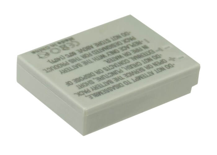 3.7V, 650mAh, Li-ion Battery fits Olympus, Stylus Verve Digital, Stylus Verve Digital S, 2.405Wh