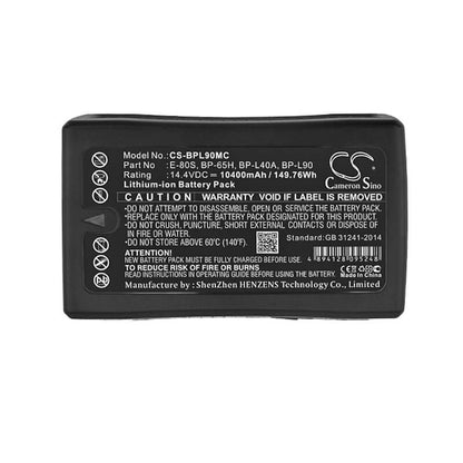 14.4V, 10400mAh, Li-ion Battery fits Thomson, Ldx-110, Ldx-120, 149.76Wh