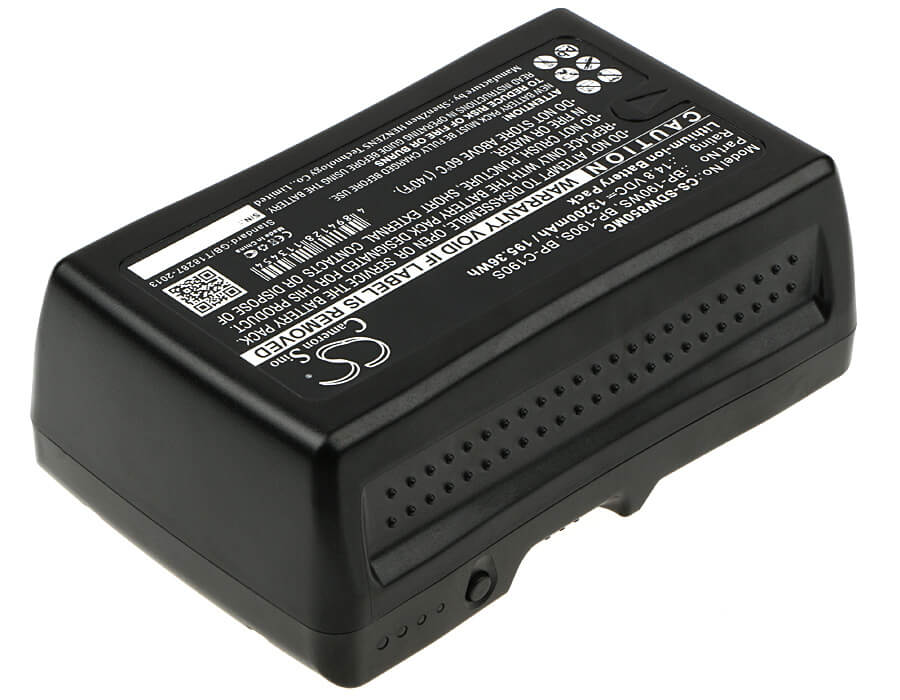 14.8V, 13200mAh, Li-ion Battery fits Sony, Dsr-250p, Dsr-600p, 195.36Wh