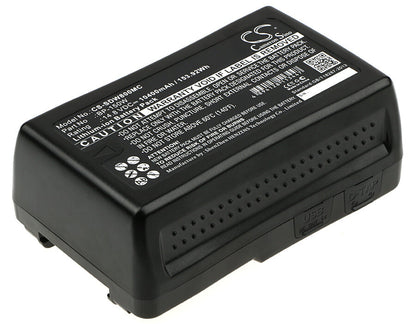 14.8V, 10400mAh, Li-ion Battery fits Sony, Dsr-250p, Dsr-600p, 153.92Wh