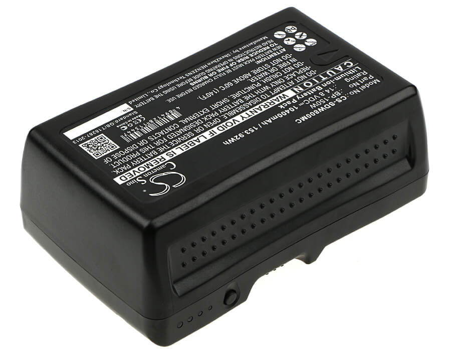 14.8V, 10400mAh, Li-ion Battery fits Sony, Dsr-250p, Dsr-600p, 153.92Wh