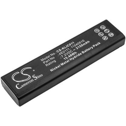 Camera 7.2V, 2150mAh, Ni-MH Battery fits Canon, Eos D2000, Eos D6000, 15.48Wh