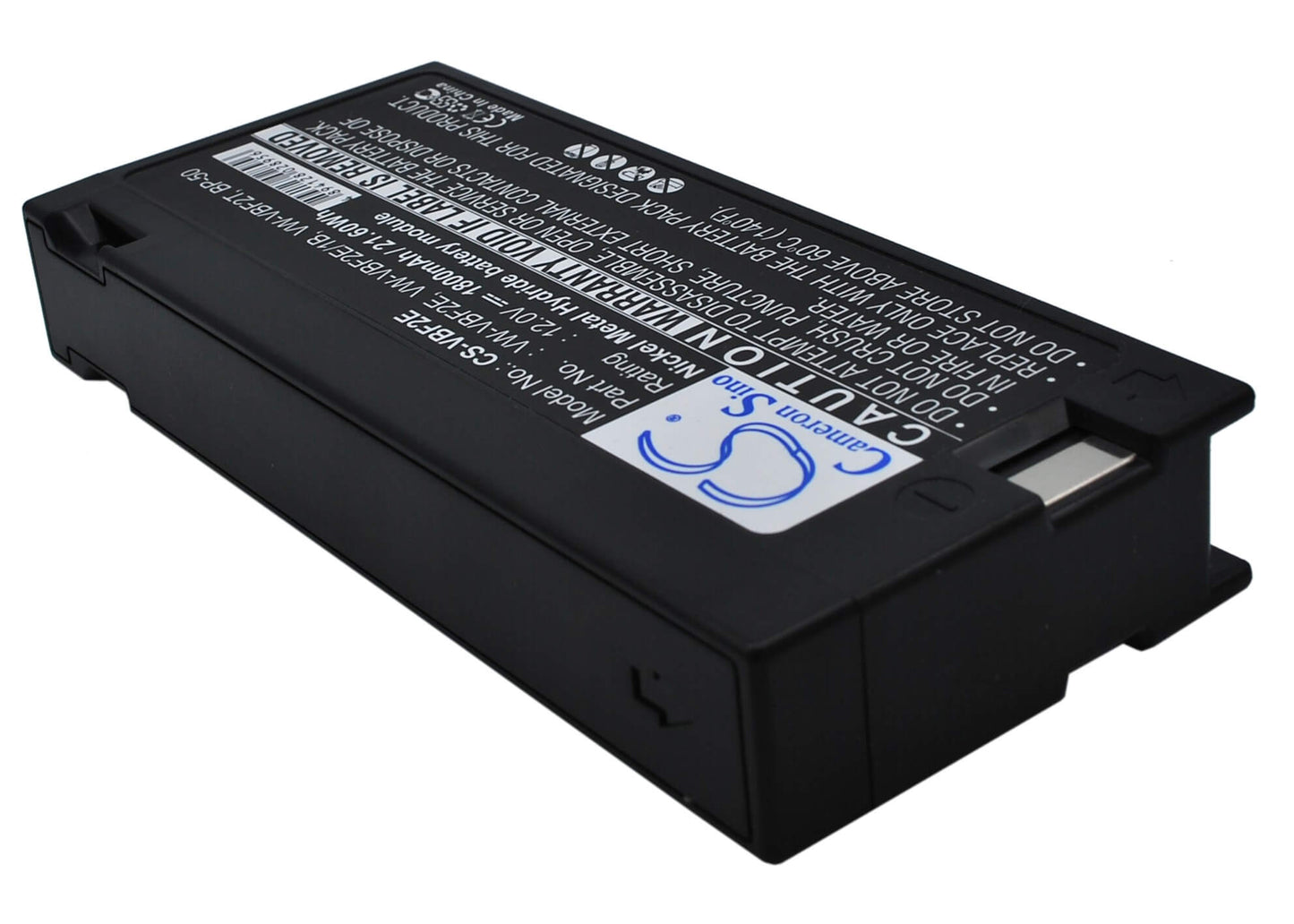 12.0V, 1800mAh, Ni-MH Battery fits Pentax, Pvr1100a, 21.6Wh