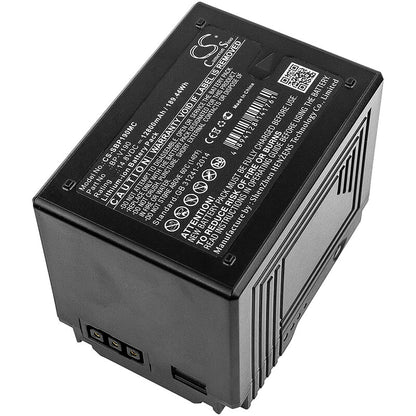 14.8V, 12800mAh, Li-ion Battery fits Sony, Pmw-400, Pmw-500, 189.44Wh