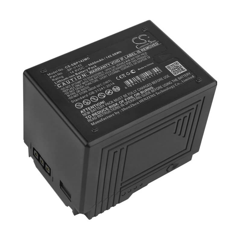 14.8V, 9600mAh, Li-ion Battery fits Red, Epic, One, 142.08Wh