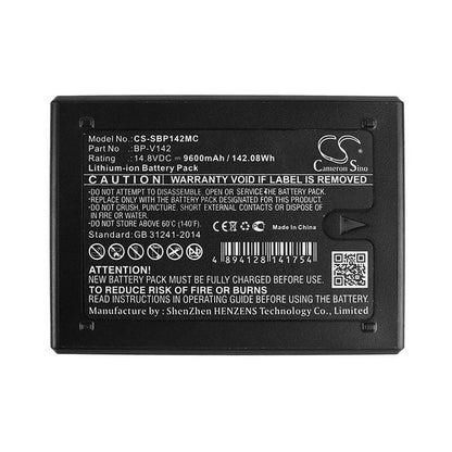 14.8V, 9600mAh, Li-ion Battery fits Red, Epic, One, 142.08Wh