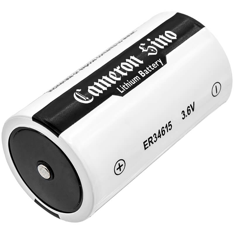 3.6V, 19000mAh, Li-SOCl2 Battery fits Cameron Sino, Cs-er34615, 68.4Wh