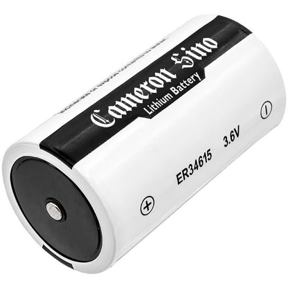 3.6V, 19000mAh, Li-SOCl2 Battery fits Cameron Sino, Cs-er34615, 68.4Wh