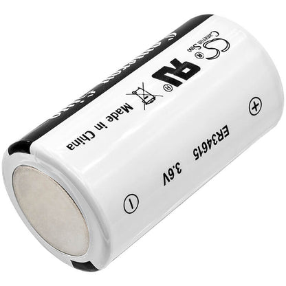 3.6V, 19000mAh, Li-SOCl2 Battery fits Cameron Sino, Cs-er34615, 68.4Wh