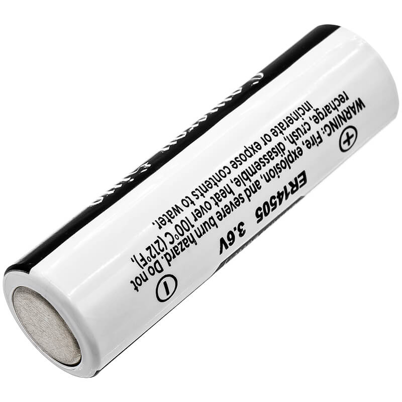 3.6V, 2700mAh, Li-SOCl2 Battery fits Cameron Sino, Cs-er14505, 9.72Wh