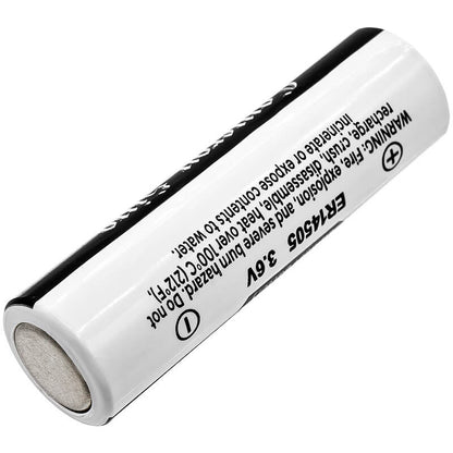 3.6V, 2700mAh, Li-SOCl2 Battery fits Cameron Sino, Cs-er14505, 9.72Wh