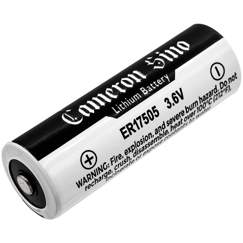 3.6V, 3600mAh, Li-MnO2 Battery fits Cameron Sino, Cs-er17505, 12.96Wh