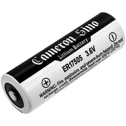 3.6V, 3600mAh, Li-MnO2 Battery fits Cameron Sino, Cs-er17505, 12.96Wh