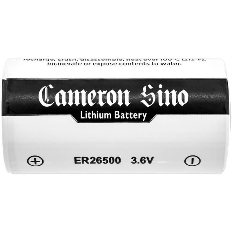 3.6V, 8500mAh, Li-SOCl2 Battery fits Cameron Sino, Cs-er26500, 30.6Wh