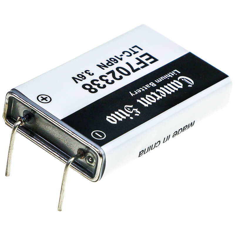 3.6V, 1600mAh, Li-SOCl2 Battery fits Cameron Sino, Cs-ef702338, 5.76Wh