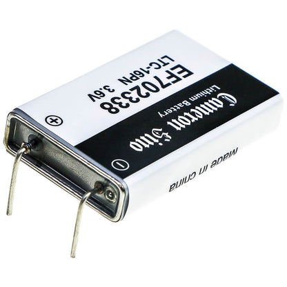 3.6V, 1600mAh, Li-SOCl2 Battery fits Cameron Sino, Cs-ef702338, 5.76Wh