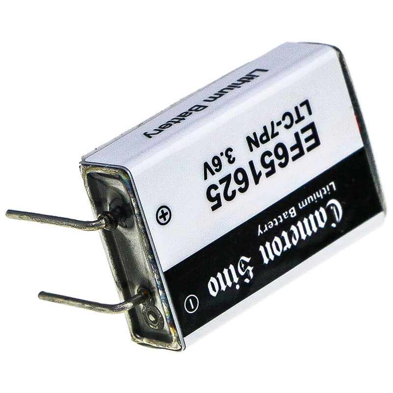 3.6V, 750mAh, Li-SOCl2 Battery fits Cameron Sino, Cs-ef651625, 2.7Wh